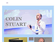 Tablet Screenshot of colinstuart.net